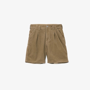 nonnative WORKER SHORTS CORD DYE 26SS 硫磺染色灯芯绒工装短裤