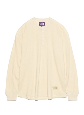 TNF Field L/S Henley Graphic Tee 25SS 北面紫标亨利领长袖T恤
