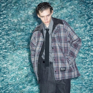 Barbour REVERSIBLE BEDALE 25AW ADAM限定复古双面中长猎装夹克