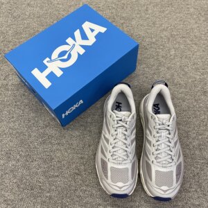 在途HOKA ONE ONE MAFATE SPEED 2 24SS灰蓝厚底公路徒步运动跑鞋