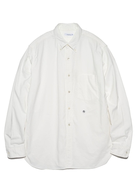 nanamica Button Down Wind Shirt 25SS日产复古宽松刺绣牛津衬衫