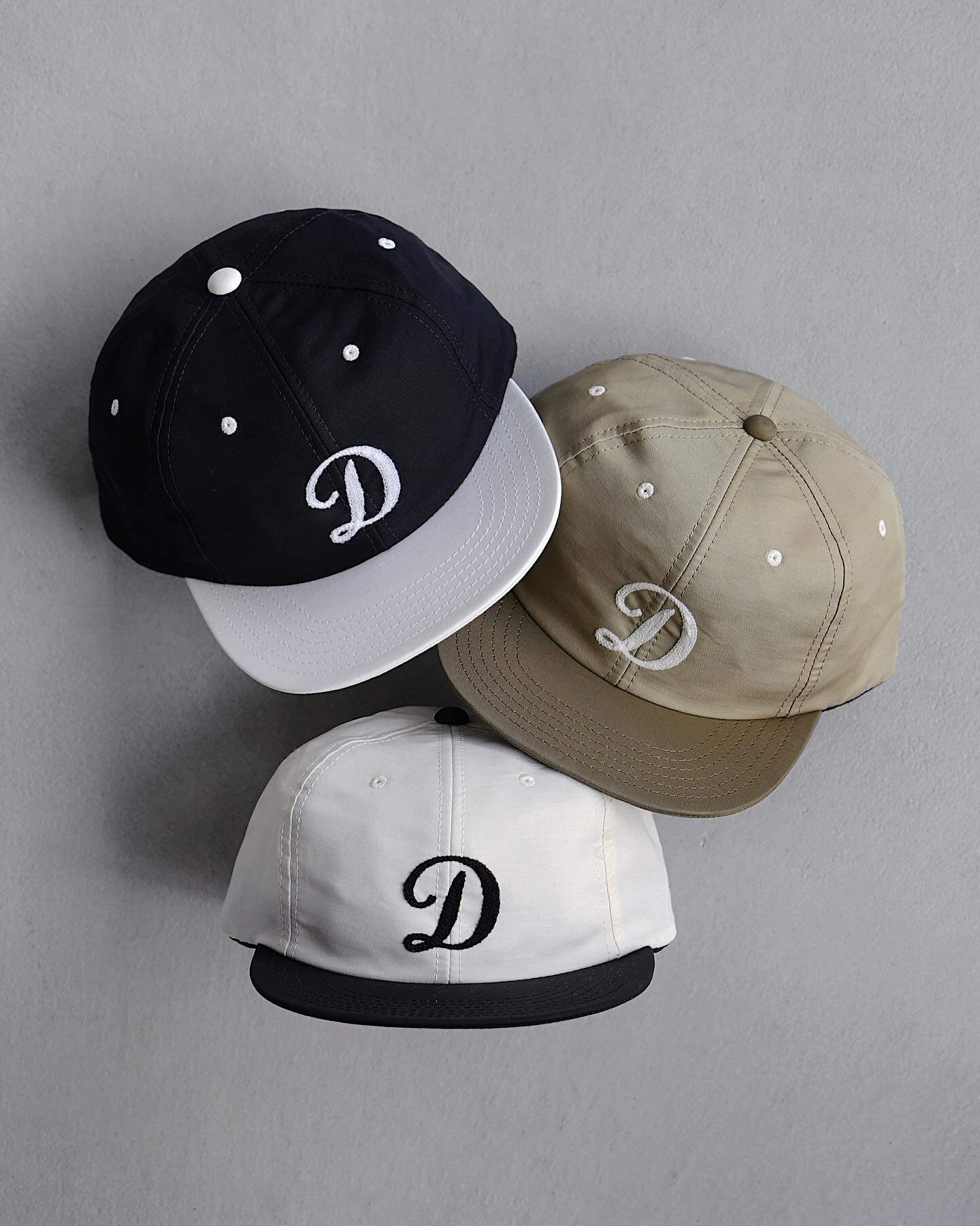 THEH.W.DOG&CO.拼接刺绣棒球帽
