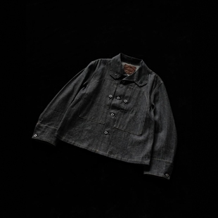 Navy French Mechanic Jacket 单宁牛仔夹克 T.T 25AW法式 LOT.715