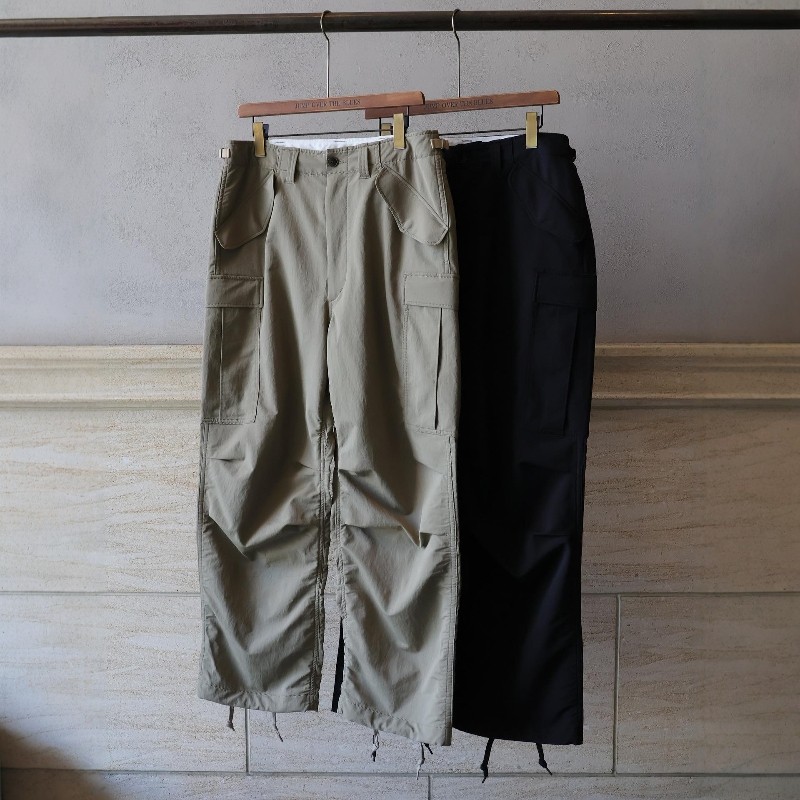 nanamica复古速干口袋工装长裤