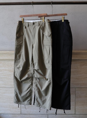 nanamica ALPHADRY Field Cargo Pants 25AW复古速干口袋工装长裤