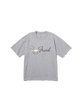 FreshService CORPORATE PRINTED TEE CARIBOU 25AW 印花短袖T恤
