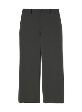 N.HOOLYWOOD PANTS 25SS 日产混纺弹力纤维宽松抽绳直筒西装长裤