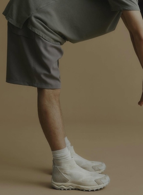 nonnative DWELLER EASY SHORTS 25SS 斜纹布宽松打褶运动短裤