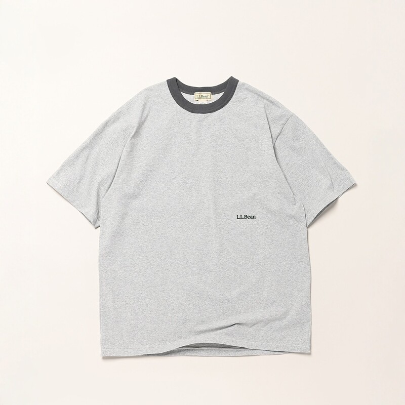 L.L.bean Morrill S/S Ringer Tee 26SS 棉尼龙混速干机能短袖T恤 - 实物图
