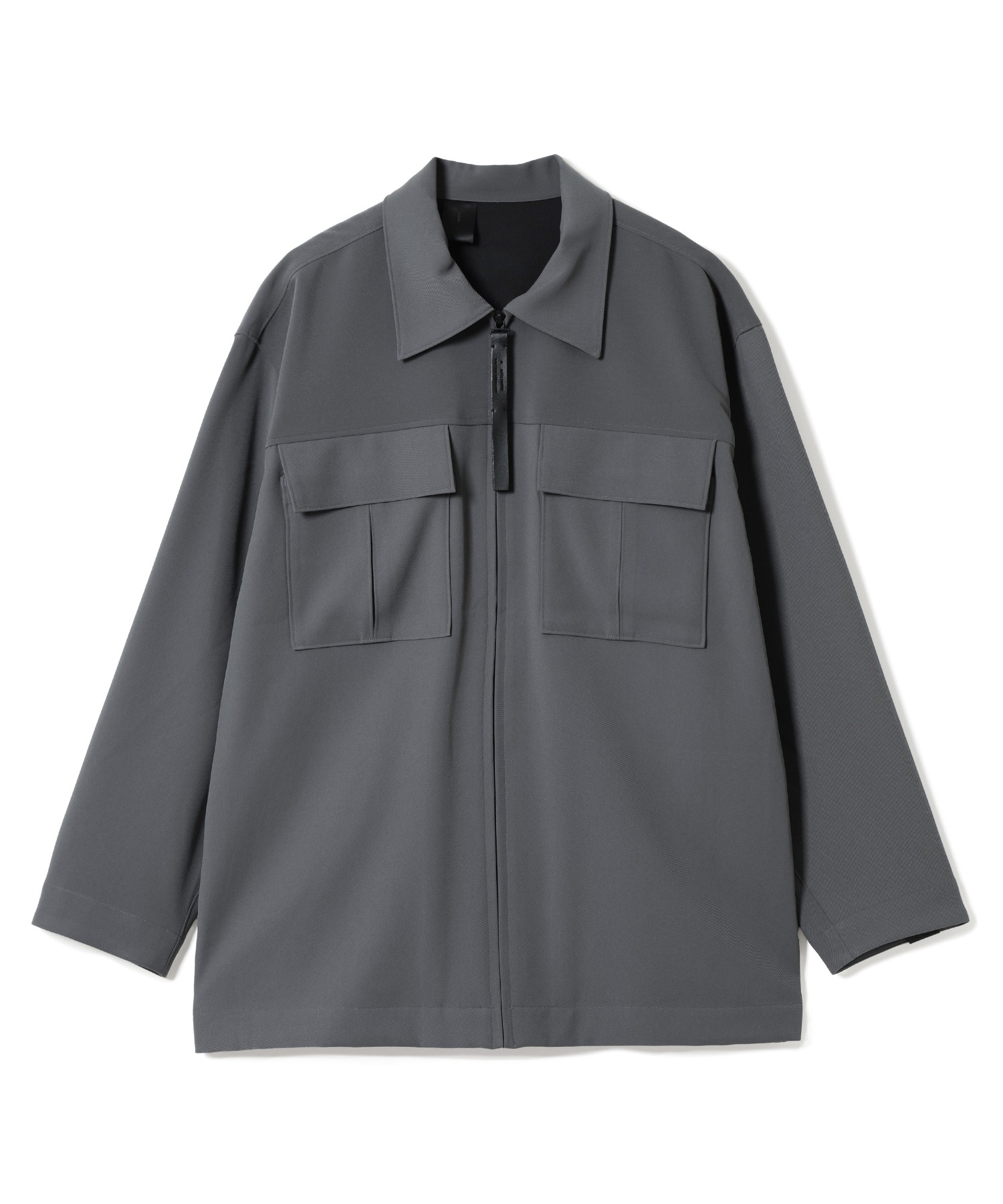 N.HOOLYWOOD BLOUSON 24SS 日产混纺复古宽松休闲两袋衬衫夹克