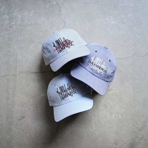 THEH.W.DOG&CO.牛津棒刺绣球帽