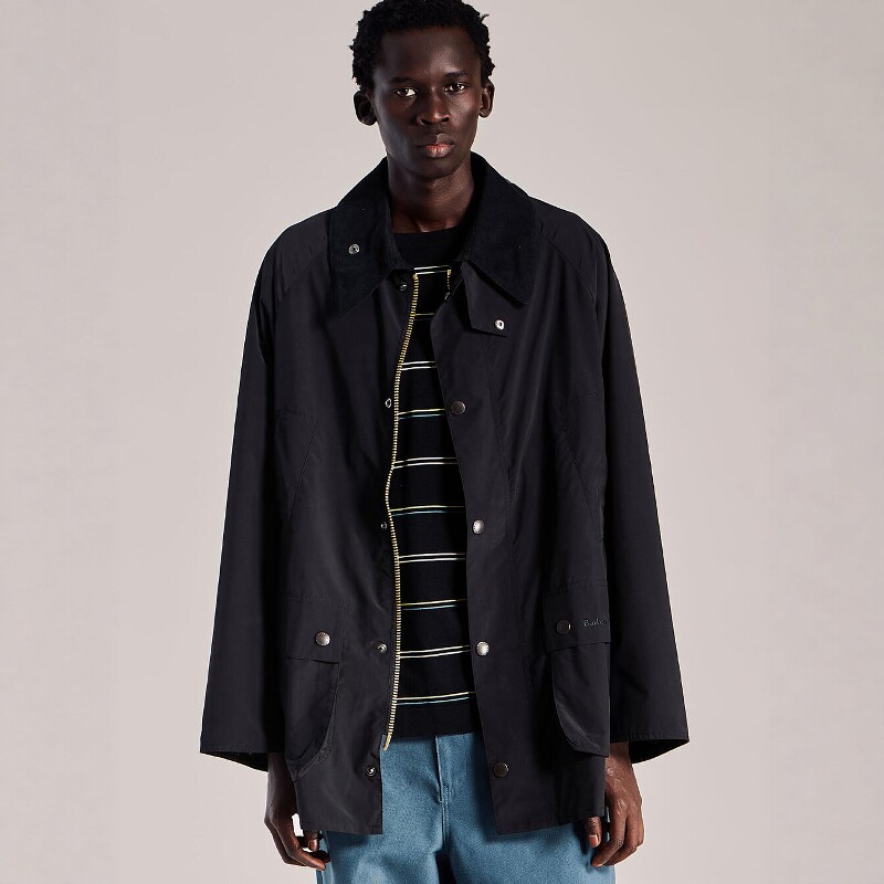 BarbourBSHOP复古宽松长款夹克