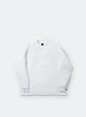 DAIWA PIER39 TECH FOOTBALL SHIRTS 24SS 抽绳纯色运动长袖T恤