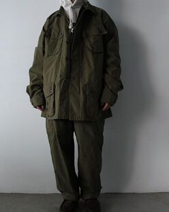 BOWWOW JUNGLE FATIGUE JACKET 24SS 复古四袋工装油漆宽松夹克