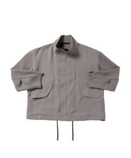 宽松抽绳夹克 JACKET M65日产立领短款 23AW N.HOOLYWOOD FIELD