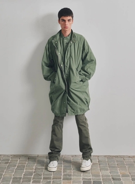 nonnative DWELLER 2WAY JEANS 01TWILL25SS斜纹布五袋直筒休闲裤