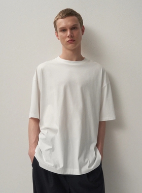 ATON SUVIN 60/2 OVERSIZED T-SHIRT 25AW 印度苏文棉宽松短袖T恤