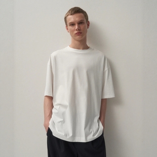ATON SUVIN 60/2 OVERSIZED T-SHIRT 25AW 印度苏文棉宽松短袖T恤