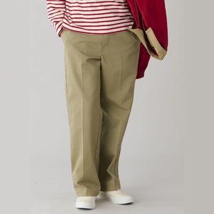 874 slacks Chino BSHOP限定直筒斜纹棉修身 休闲裤 26SS Dickies