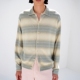 开衫 AURALEE SHIRT CARDIGAN26SS丝绵条纹针织衬衫 GRADIENT KNIT