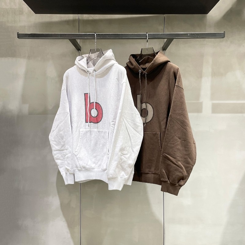 blurhmsB&Y联名双面印花帽衫