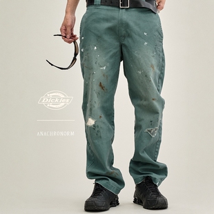 Dickies × ANACHRONORM FADED WORK PANTS 26SS 联名油漆工装裤