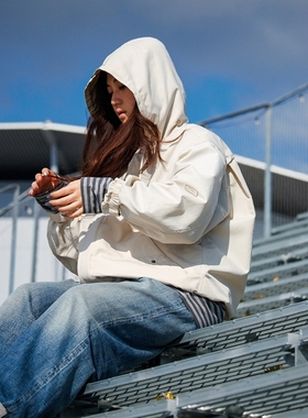 nanamica Nylon Twill Hooded Jacket26SS尼龙斜纹布宽松连帽夹克