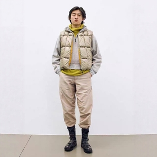 helicoid blend wide pants GOLDWIN 25AW丝绵混纺螺旋宽松长裤