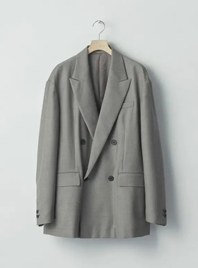ssstein Wool Breasted Blazer 26SS 羊毛华达呢双排扣西装夹克