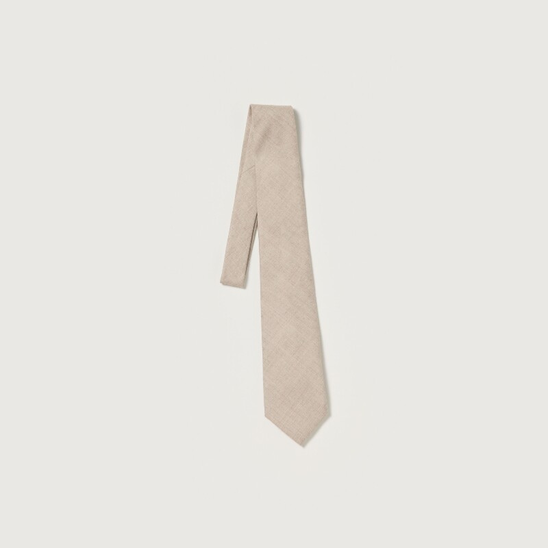 AURALEE轻量超细精纺羊毛领带
