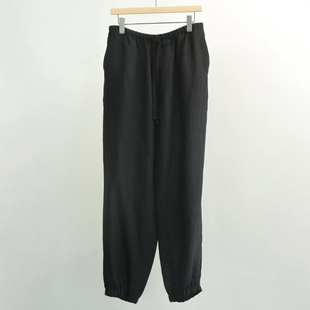 Canapa 植物纤维汉麻抽绳收脚长裤 drawstring 26SS pants COMOLI