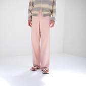 WIDE PANTS AURALEE 起毛真丝五袋宽松牛仔裤 DENIM 26SS SILK