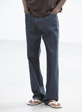 AURALEE HARD TWIST DENIM 5P PANTS 26SS 绳染强捻纱五袋牛仔裤