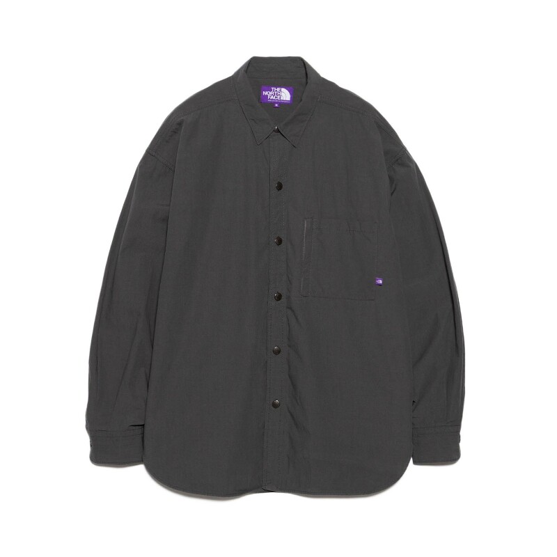 TNF北面紫标有机棉山系户外衬衫