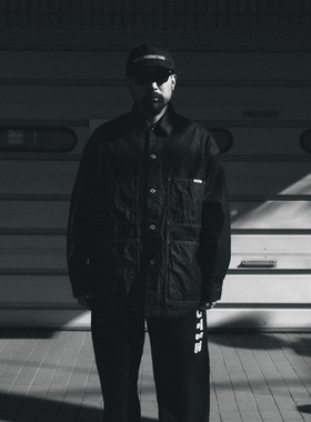 COOTIE DENIM COVERALL 24SS 四袋宽松水洗牛仔夹克