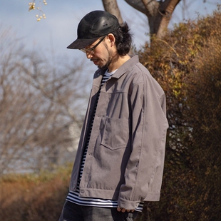 nanamica Ultrasuede Short Jacket 26SS 合成皮革短款宽松夹克