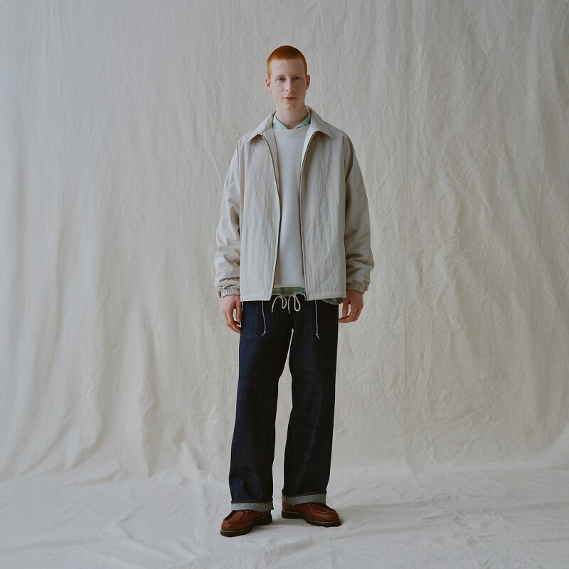 nanamica Reversible Jacket 25SS 尼龙防水抽绳双面宽松教练夹克