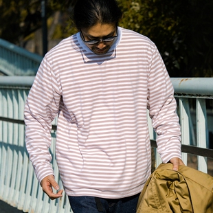 nanamica COOLMAX Stripe Jersey L/S Tee 25SS 日产条纹长袖T恤