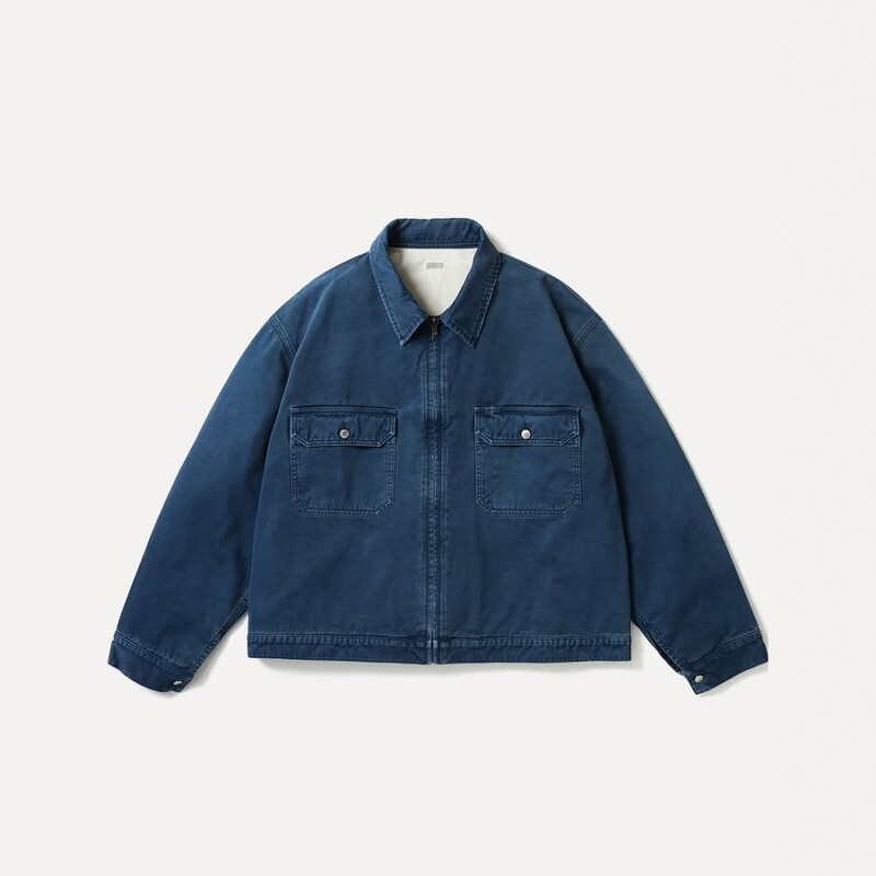 A.PRESSE Vintage Work Jacket 26SS 复古做旧水洗口袋工装夹克