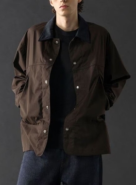 TNF × monkey time  65/35 Jacket 25AW 联名北面紫标麂皮领夹克