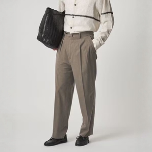 Steven Alan 2P Dress Trousers 26SS 西裤剪裁斜纹布卡其休闲裤