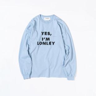 ANACHRONORM 6.0oz印花复古长袖 MESSAGE 24AW T恤 SUB