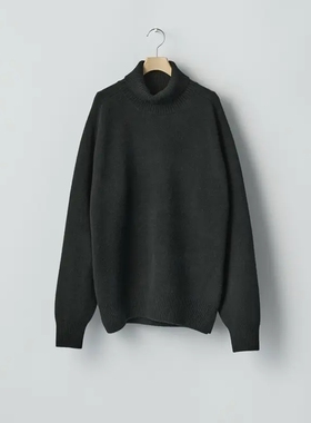 ssstein Wool Warm Knit Turtle NeckLS25AW羊羔毛缩绒高领针织衫
