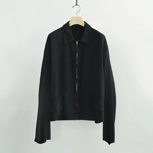 jacket26SS COMOLI 定番真丝起毛加工夹克 short zip Silk nep