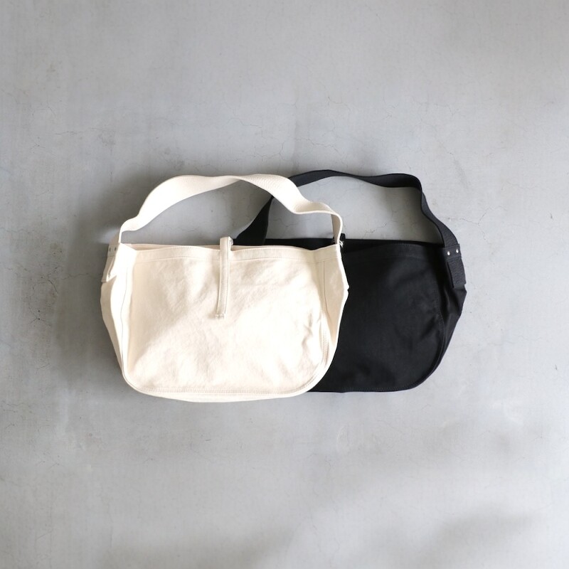 T.T LOT.004 NEWSBOY BAG 25AW 复古水洗帆布铆钉斜挎单肩报童包