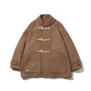 FreshService MELTON DUFFLE COAT 24AW 羊毛混纺青果领粗呢大衣