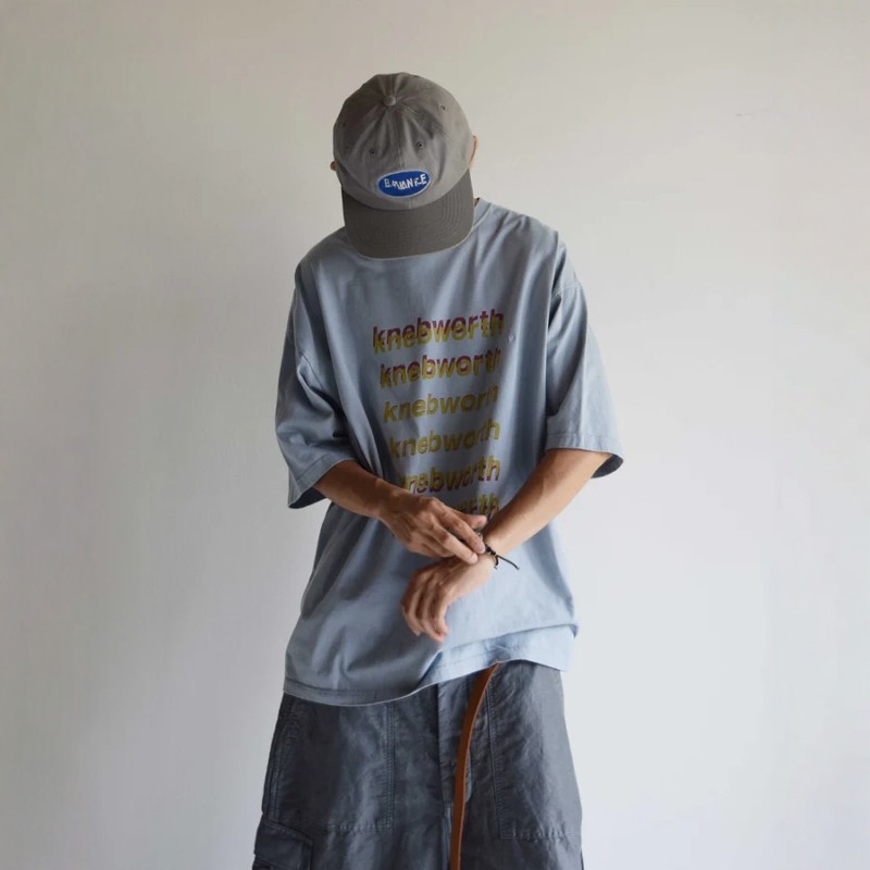 ANACHRONORM复古印花短袖T恤