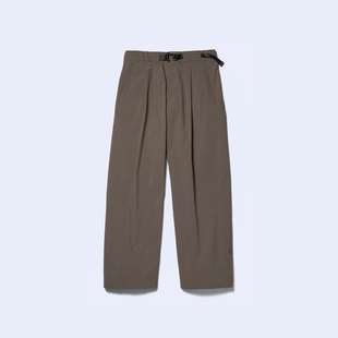 GOLDWIN 0 Straight Leg Pants 25SS 3D剪裁户外直筒打褶休闲西裤
