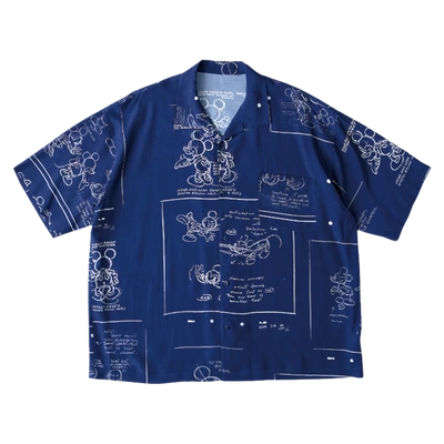 PORTERCLASSIC迪斯尼短袖衬衫