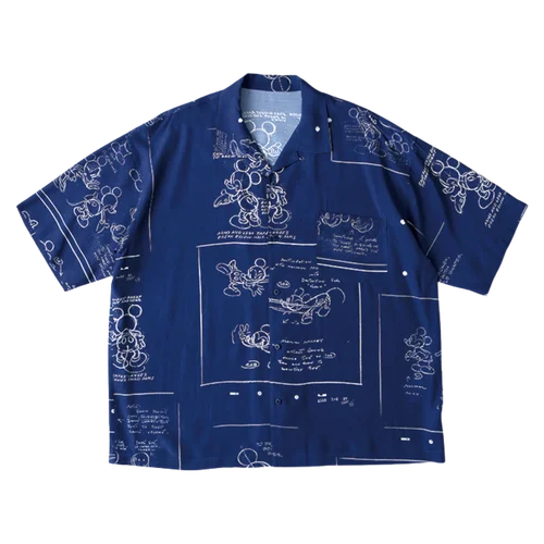 PORTERCLASSIC迪斯尼短袖衬衫